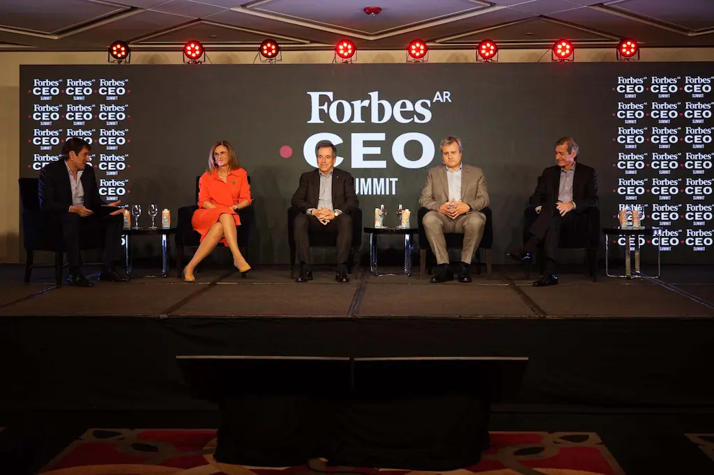 Fernando Werlen en el panel de Forbes