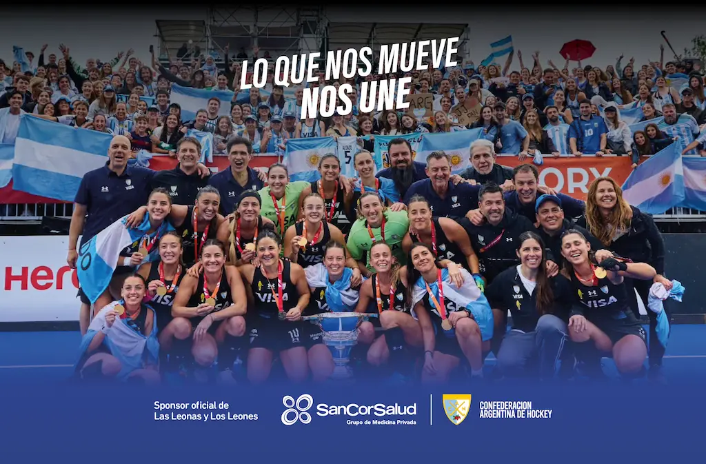 Las Leonas campeonas mundial hockey 2026