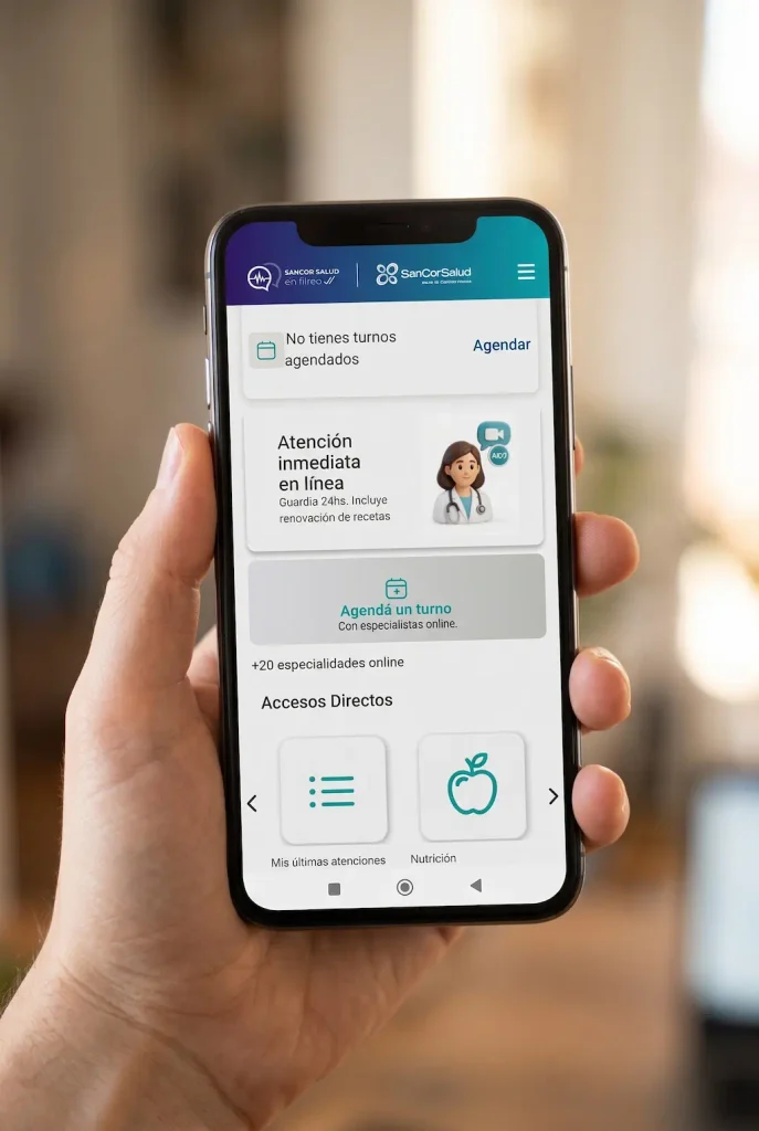 Salud en Línea App SanCor Salud